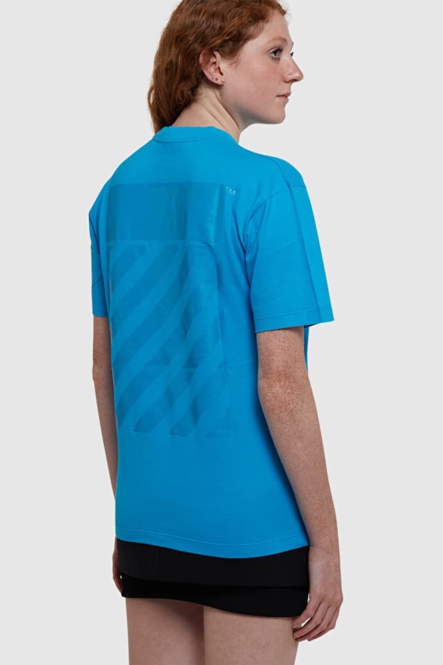 Off-White Diag Blue Tee  2