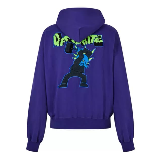 Off-White Vars Boxy Crewneck Purple 2