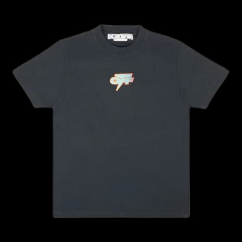 OFF-WHITE Degrade Thund Slim S/S Tee Outerspace Light