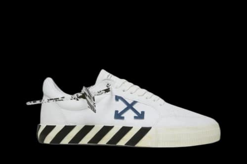 Off-White Vulc Sneaker 'White Navy Blue' 2021 1