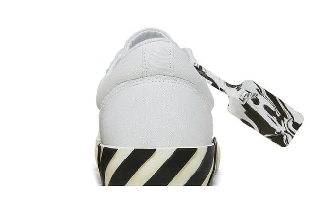 Off-White Vulc Sneaker 'White Navy Blue' 2021 7