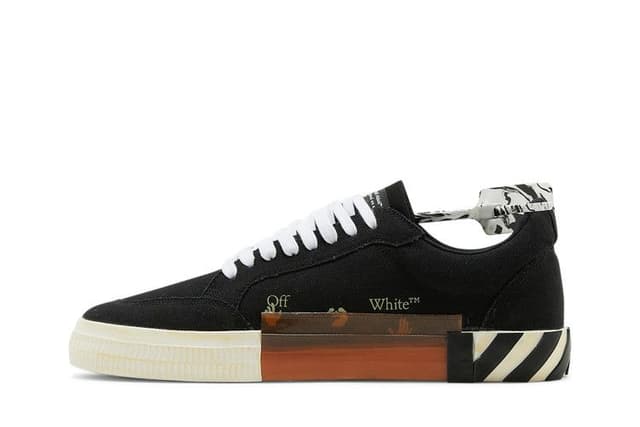 Off-White Vulc Sneaker 'Black White' 3