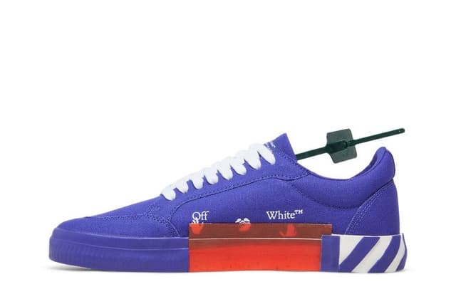 Off-White Vulc Sneaker 'Ultra Violet Yellow' 3