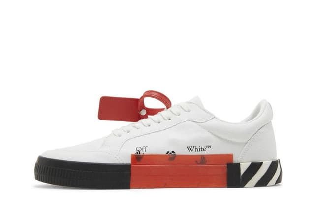 Off-White Vulc Sneaker 'White Yellow' 3