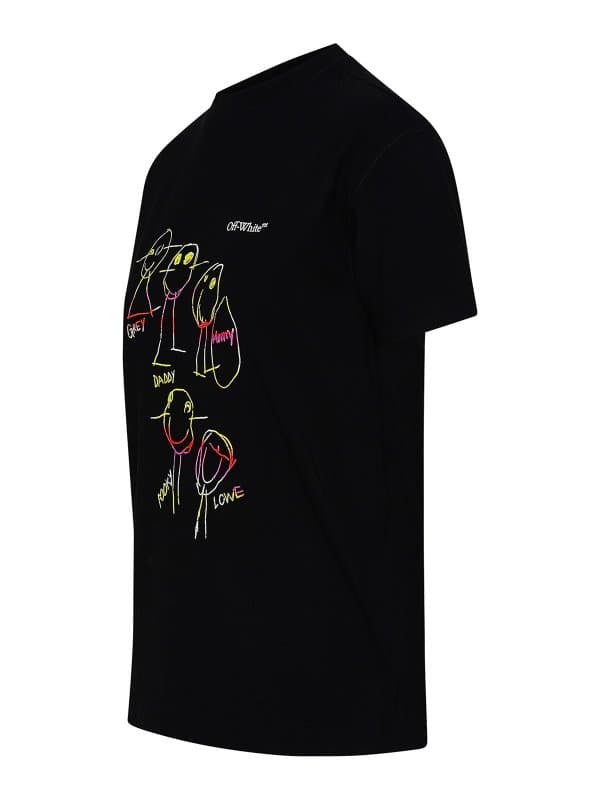 Off-White Kids Arrows Black Tee  2