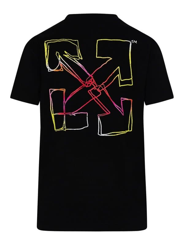 Off-White Kids Arrows Black Tee  3