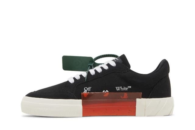Off-White Wmns Vulc Sneaker 'Black White' 3
