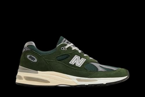 New Balance 991v2 MiUK Kombu Green