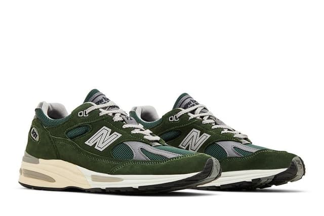 New Balance 991v2 MiUK Kombu Green 8