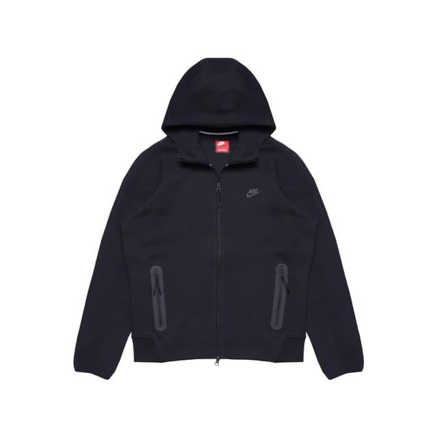 Nike Sportswear Tech Fleece Full-Zip Hoodie & Joggers Set Black/Black 3