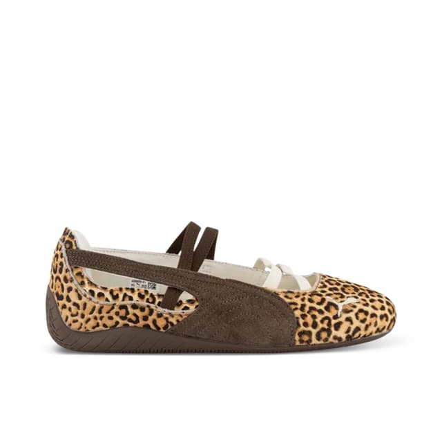 Puma Speedcat Ballet Wild Leopard Pony Hair (Women's) 3