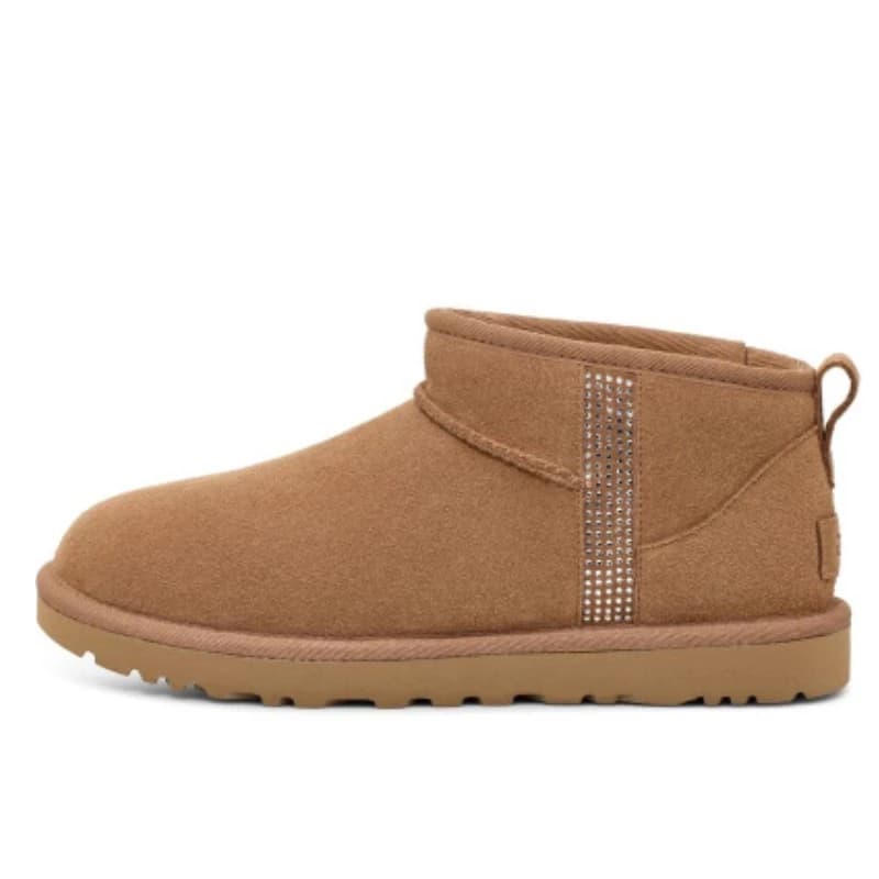 UGG Classic Ultra Mini Bling 'Chestnut' (Women's)