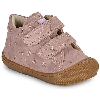 Naturino Zapatillas altas COCOON VL SUEDE GLITTER FLOWER