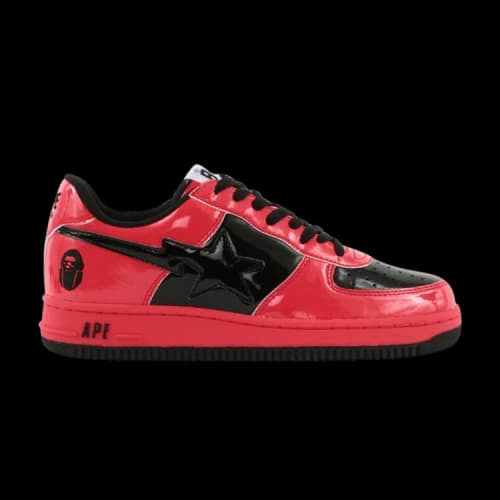 Bapesta FS-001 Low 'Halloween - Red Black'