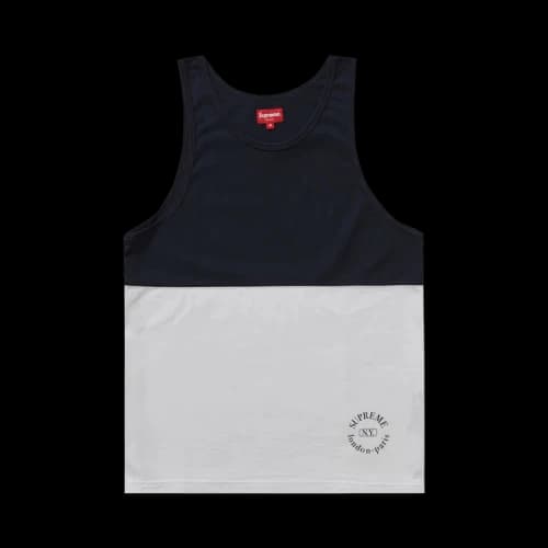 Supreme Split Tank Top 'Navy'