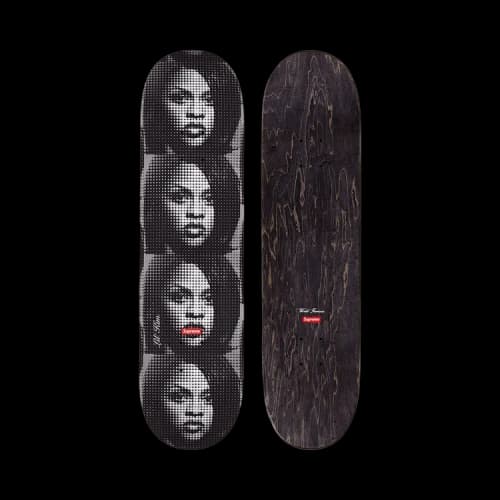 Supreme Lil Kim Skateboard Deck 8.375 'Silver'