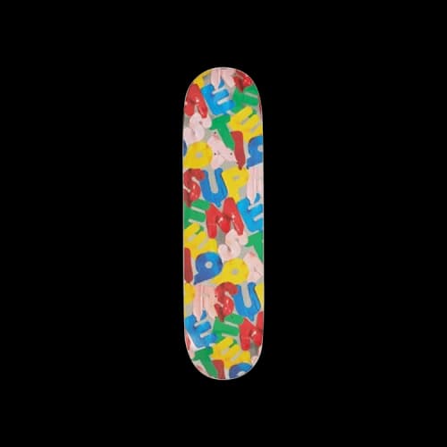 Supreme Balloons Skateboard Deck 'Silver'