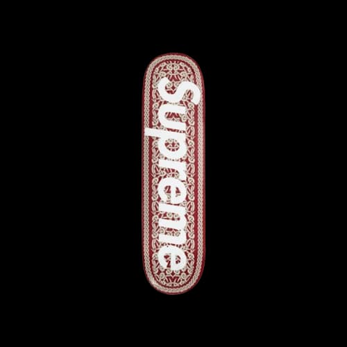 Supreme Celtic Knot Skateboard Deck 'Red'