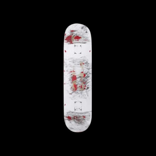 Supreme x MM6 Maison Margiela Skateboard Deck 'White'