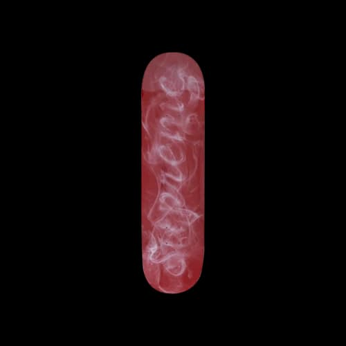 Supreme Smoke Skateboard Deck 'Red'