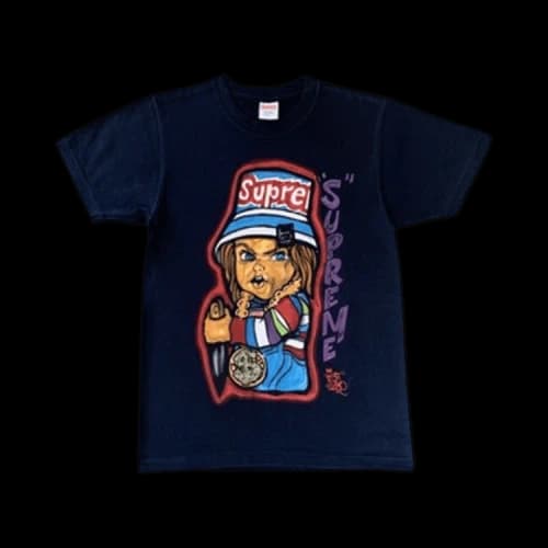Supreme Forty Deuce Chucky Tee 'Navy'