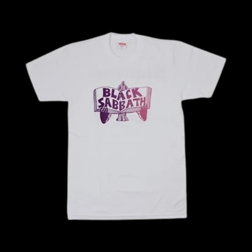 Supreme Black Sabbath Tome Tee 'White'