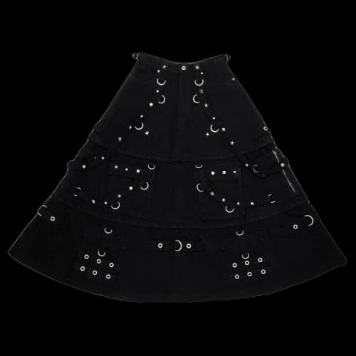 Balenciaga Runway Raver Skirt 'Black'