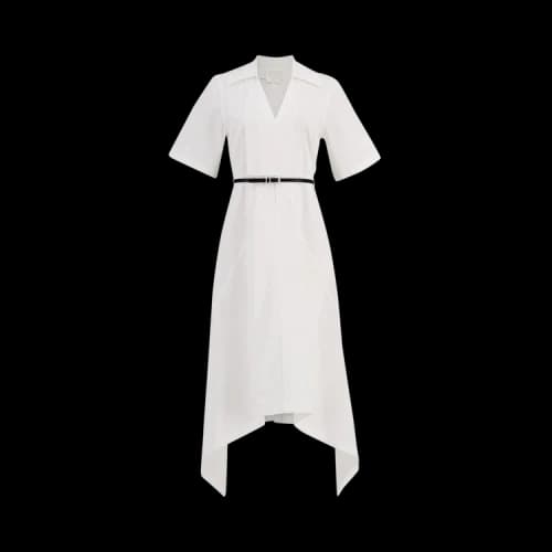 Givenchy Long Voyou Dress 'White'