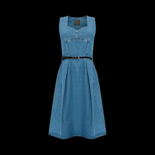 Givenchy Sweetheart Denim Dress 'Blue'