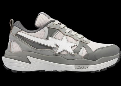 BAPE A Bathing Ape Trail Sta Grey
