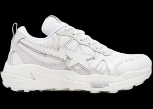 BAPE A Bathing Ape Trail Sta White