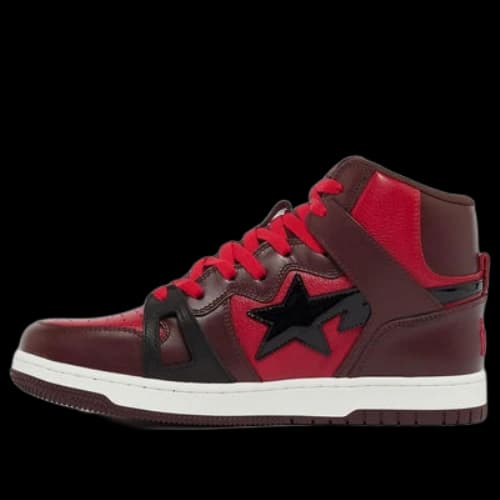 A Bathing Ape Bape Sta 93 High 'Red'
