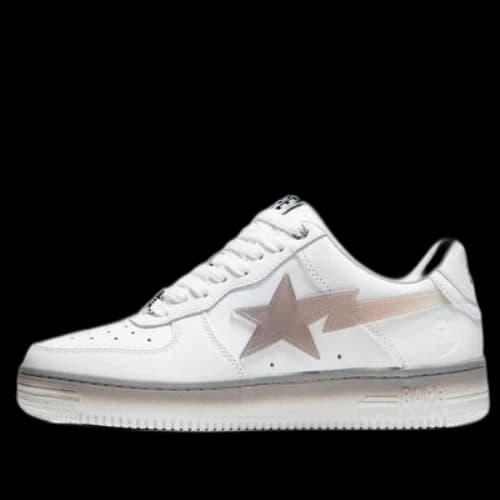 A Bathing Ape Bape Sta #5 'White Tan' (Women's)