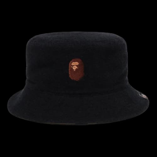 BAPE A Bathing Ape Head Pile Hat 'Black'