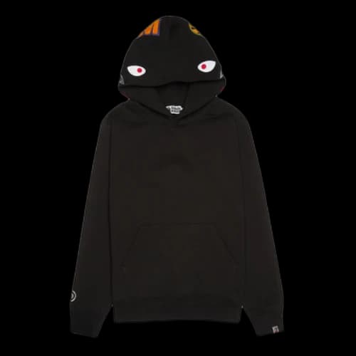 A Bathing Ape Shark Hoodie 'Black'