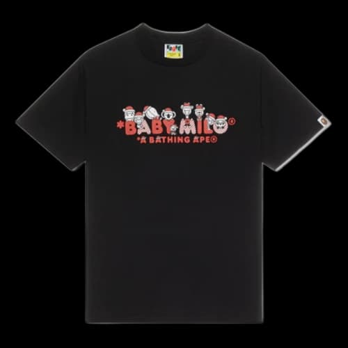 BAPE A Bathing Ape Christmas Baby Milo T-Shirt 'Black'