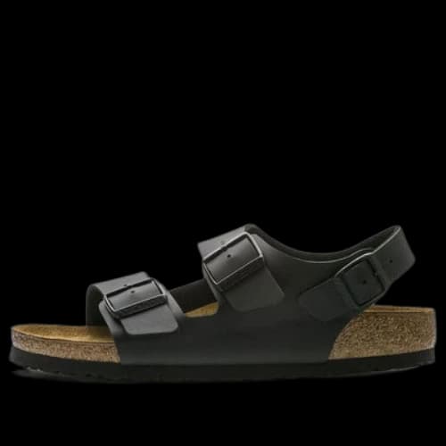 Birkenstock Milano Birko-Flor Narrow Fit 'Black'