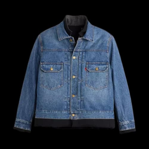 Levi's x Sacai Denim x Metelasse Twill Reversible Blouson 'Black'