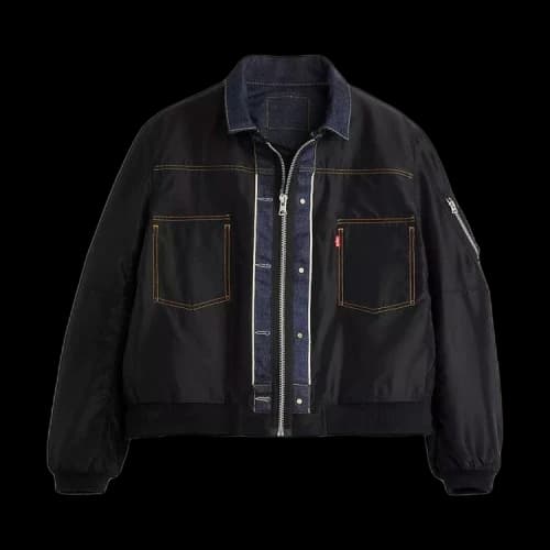 Levi's x Sacai Denim x Nylon Twill Reversible Blouson 'Black'