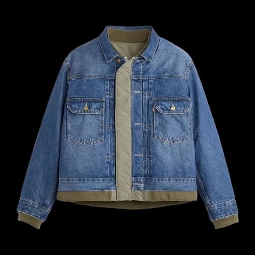 Levi's x Sacai Denim x Nylon Twill Reversible Blouson 'White'