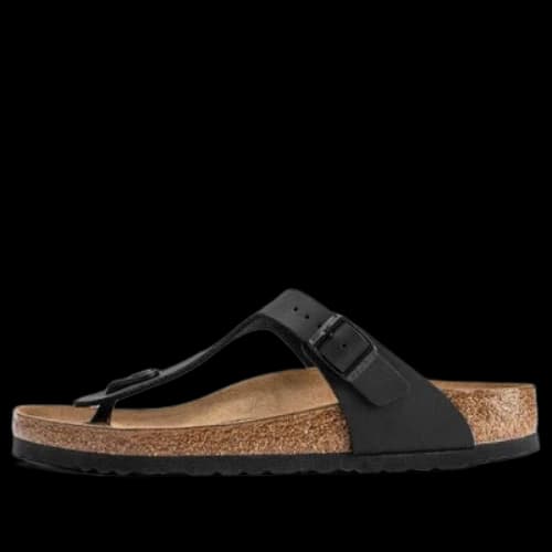Birkenstock Gizeh Birko-Flor Narrow Fit 'Black'