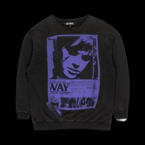 Vintage Raf Simons Consumed Crewneck 'Black'
