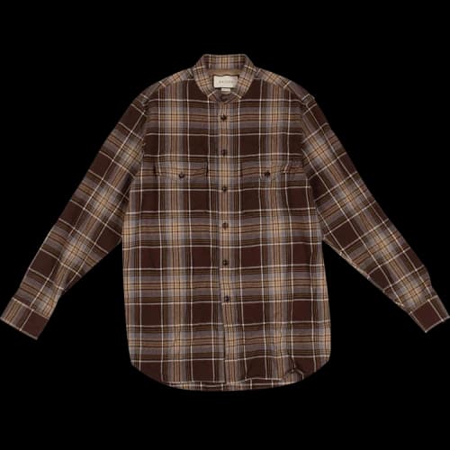 Gucci Checked Button Down Shirt 'Brown'