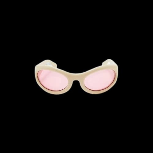 Louis Vuitton Sunglasses 'White/Pink'