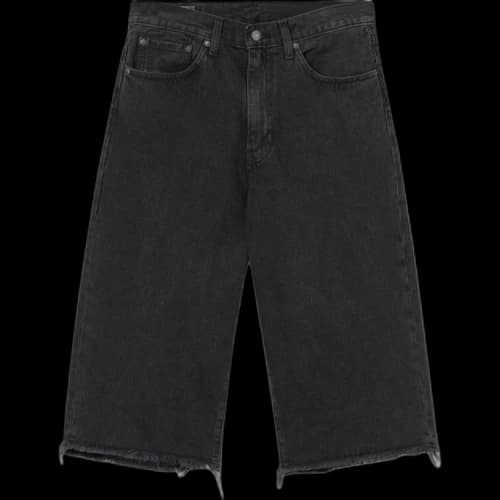 Levis 478™ Baggy Capri frayed-hem denim shorts