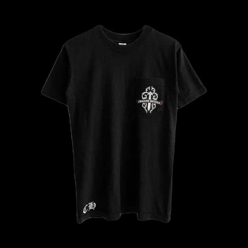 Chrome Hearts Floral Dagger Pocket Tee 'Black'