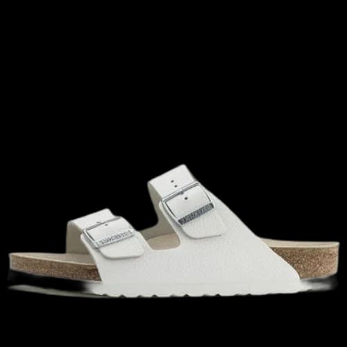 Birkenstock Arizona Leather Sandals 'White'