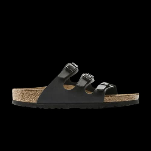 Birkenstock Florida Soft Footbed Birko-Flor 'Black' (Women's)