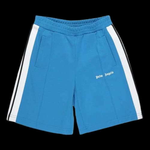 Palm Angels Classic Logo Track Shorts 'Light Blue'