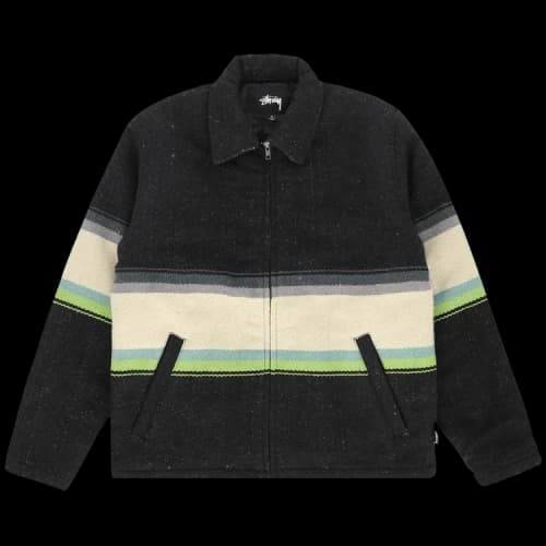 Stussy Baja Insulated Wool Jacket 'Black'